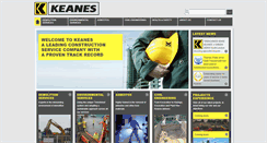 Desktop Screenshot of keanes.co.uk